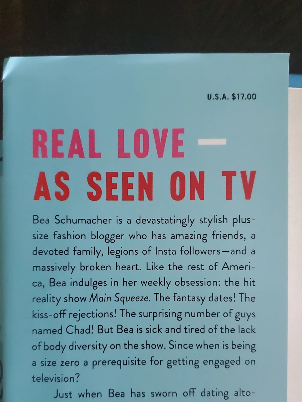 Adult Fiction Book